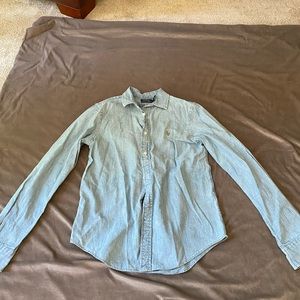 Polo Ralph Lauren Light Blue Denim Button Down